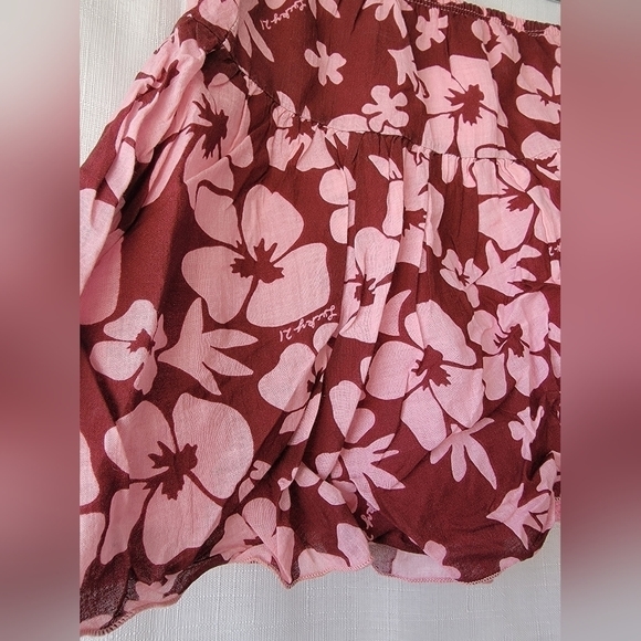 Y2K JUMP Pink Floral Mini Skirt - Picture 7 of 8